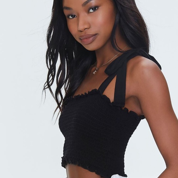 NWT BLACK CROP TOP! - Picture 4 of 5